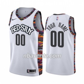 Camiseta Hombre Brooklyn Nets Personalizadas 2019-20 Nike City Edition Swingman